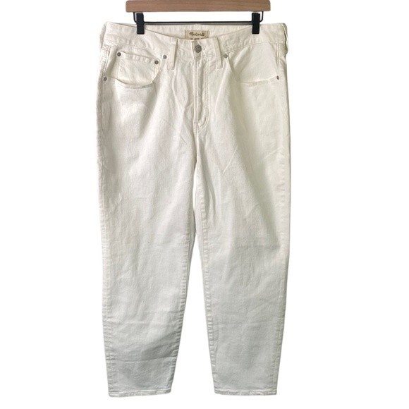 Madewell The Curvy Perfect Vintage Straight Leg Ankle Jeans High Rise Stretch - Picture 3 of 16